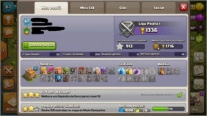 Kit CV 6,  CV 7 e CV 8 todos Full até a alma - TOPs - Clash of Clans
