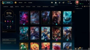 Conta League Of Legends 275 Skins LOL