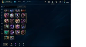 Conta League of Legends Diamante 3 120 skins LOL