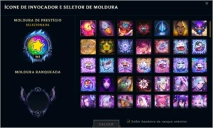 Conta League of Legends Diamante 3 120 skins LOL