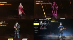 Conta Antiga Blood Strike Bastante Skin