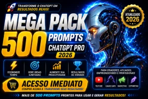 Mega Pack +500 Prompts Chatgpt Pro 2026
