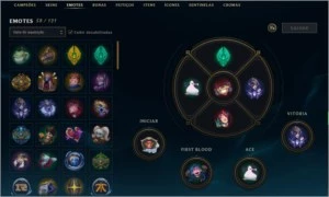 Conta de lol Platina 1 - 8100 reais gastos nela - League of Legends