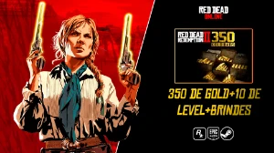 Red Dead Online (PC) 350 gold bar, +10 Level e $15000+ - Outros