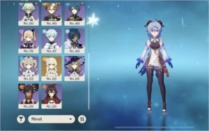 Ar51, Gany + harpa, Itto, Diluc c1, Mona, Qiqi - Genshin Impact