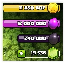 Clash of Clans cv 12 quase full