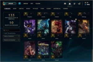 Conta Ouro 2 - League of Legends LOL
