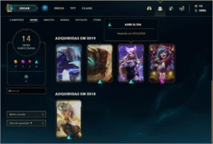 Conta Ouro 2 - League of Legends LOL
