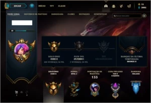 Conta Ouro 2 - League of Legends LOL