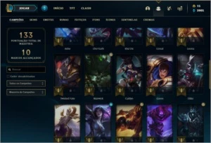 Conta Ouro 2 - League of Legends LOL