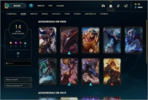 Conta Ouro 2 - League of Legends LOL