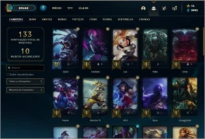 Conta Ouro 2 - League of Legends LOL
