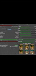MS 500 + NON-PVP ML 112, 7 RUNAS, 45% DE LOYALITY - Tibia