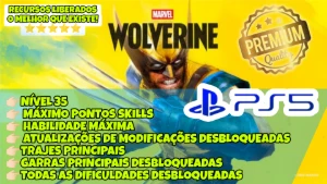 Marvel's Wolverine (PS5)- Nível,Habilidade,Trajes,Garra, etc - Outros