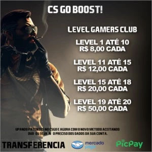 Boost Conta Mm E Gc, Melhor Serviço Do Mercado!!! - Counter Strike CS
