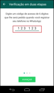 Confirmação sms ZAP app - Outros