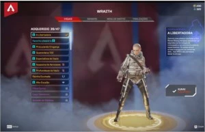 Conta Apex 4 Heranças Wraith/Revenant/Octane/Bloodhound - Apex Legends