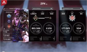 Conta Apex 4 Heranças Wraith/Revenant/Octane/Bloodhound - Apex Legends