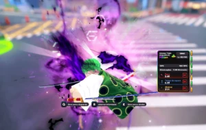 Conta roblox anime universal com zoro tier sss Com Ruler
