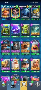 Conta Clash Royale