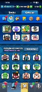 Conta Clash Royale