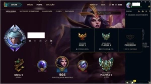 Conta League of Legends Barato LOL