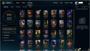 Conta League of Legends Barato LOL