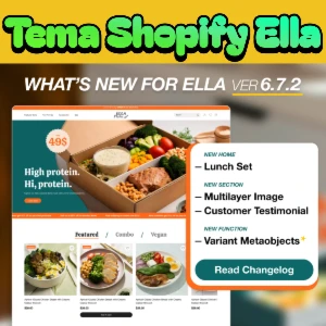 Tema Shopify Ella + Atualizações e Bônus - Outros