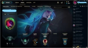 Conta LOL, level 248, Platina 4 com 108 skin - League of Legends