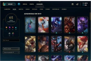 Conta gold 1 - League of Legends LOL