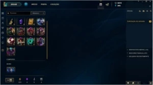 Conta gold 1 - League of Legends LOL