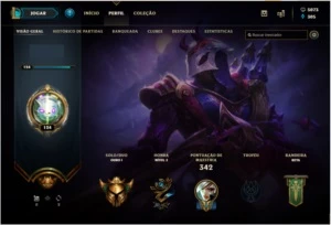 Conta gold 1 - League of Legends LOL