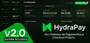 Script Gateway de Pagamentos e Checkout Proprio v2.0 (SaaS)