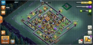 Conta clash of clans cv 13 quase full