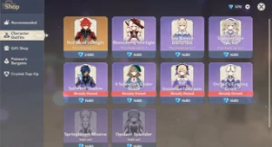 23 Chars T5 + 16 Armas T5 + Skin Ayaka E Keqing + Star Rail - Honkai: Star Rail