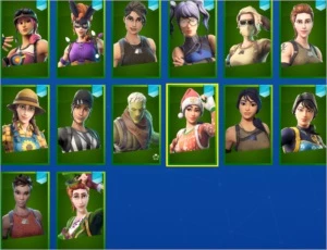 fortnite account with several bundles