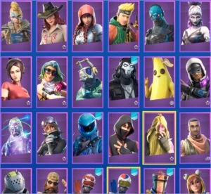 fortnite account with several bundles