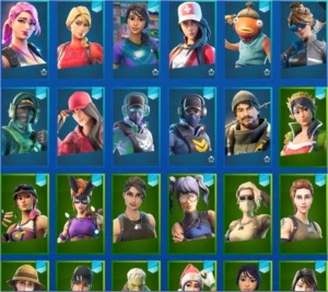 fortnite account with several bundles