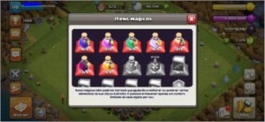 clash of clans cv9 full muito barato + 1370 de gemas