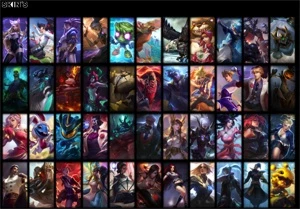 Conta prata 3 com 136 Champs e 134 Skins + 2 Prestigios - League of Legends LOL