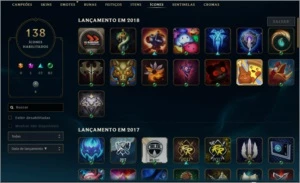 Conta de league of legends , ouro e com todos os campeões LOL