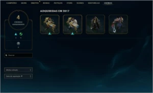 Conta de league of legends , ouro e com todos os campeões LOL