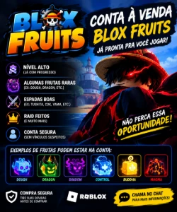 Conta blox fruits - Roblox