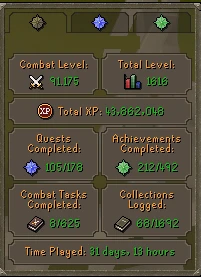 Vitrine 1158 ✅ ( Iron ) - Runescape RS