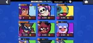 Conta brawl stars com leon gale Shelly hyper carga