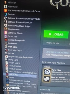 Conta TOP Steam