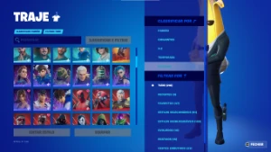 Conta muito boa com 216 skins, 460+ danças, gestos... - Fortnite