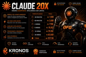 Claude 20X Api (DIARIA) - Inteligência Artificial