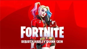 Fortnite - Código Skin Rebirth Harley Quinn