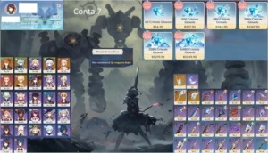 ar 48 2 dias de benção yoimiya eula child qiqi mona harpa ce - Genshin Impact